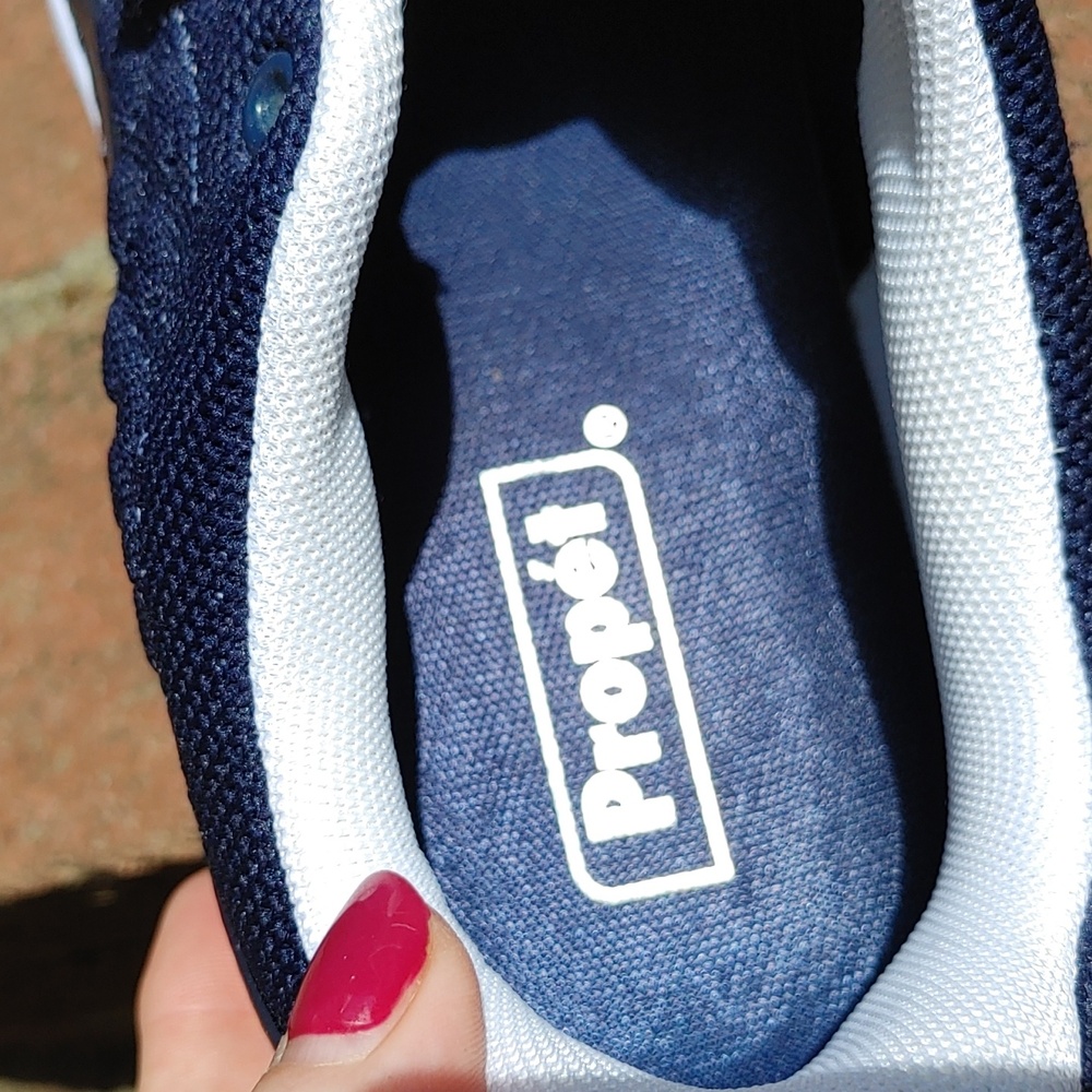 Propét Travelactiv Axial Navy Sneaker Size 8 (1049) - Picture 9 of 13